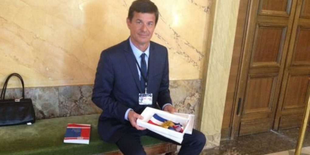 Philippe Chalumeau, le député de Tours, a fait sa rentrée administrative ce mercredi