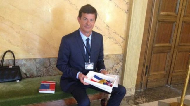 Philippe Chalumeau, le député de Tours, a fait sa rentrée administrative ce mercredi